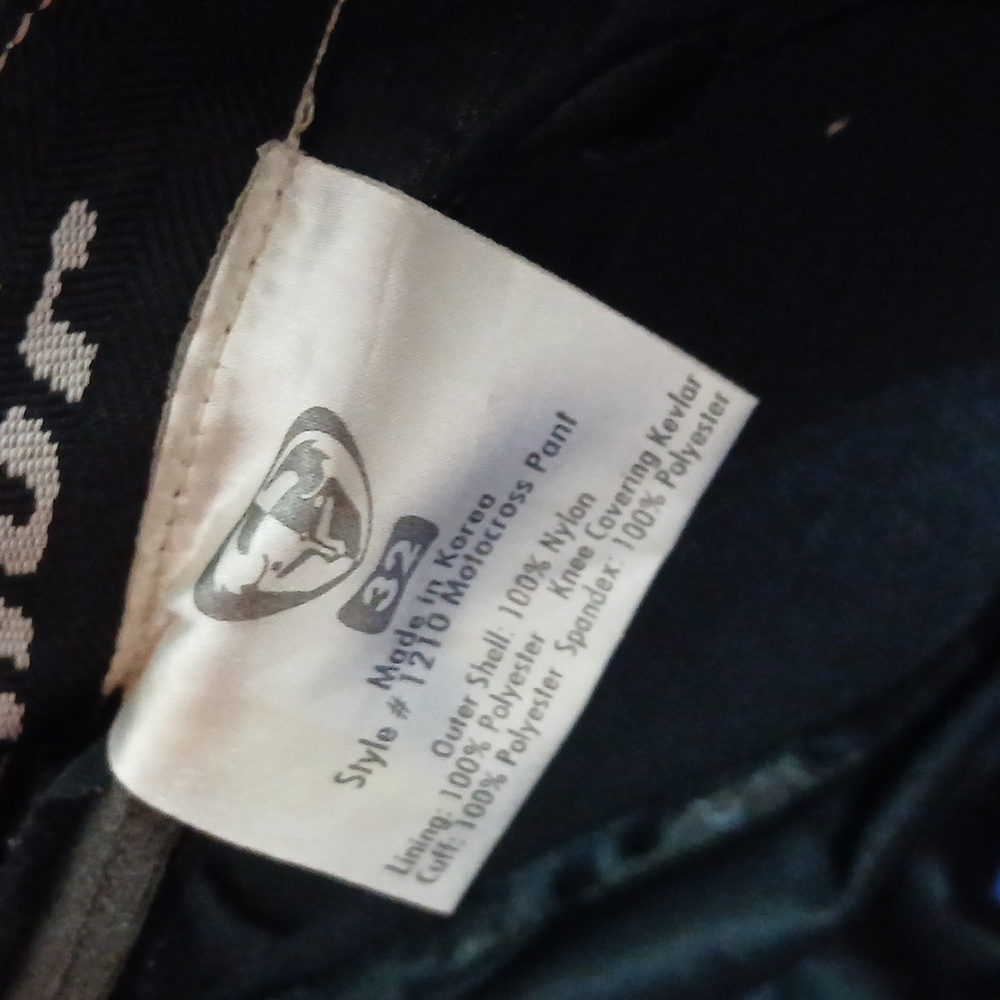 Thor Motorcross Phase 3.0 Riding Pants Size 32 - Picture 4 of 8